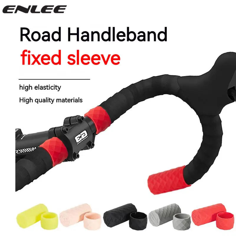pcs Highway Bicycle Handlebar With Fixed Ring Brake Line Protective Sleeve Bend Handlebar Sleeve Riding Accessories