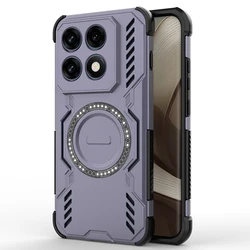 ELVEV Custodia Magnetica Wing Shielo - PC Rigido + TPU Morbido con Compatibilità per Ricarica Wireless