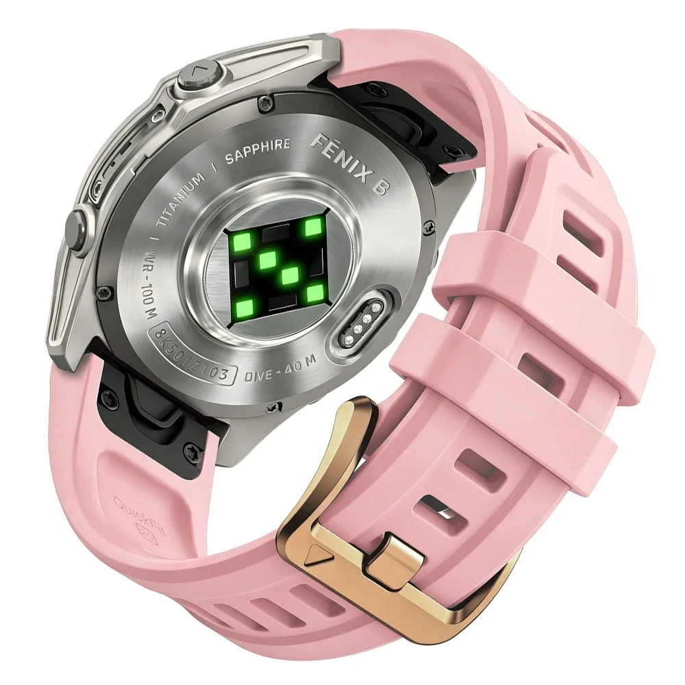 QuickFit 20mm Silicone Strap for Women - Enhanced Replacement Bracelet