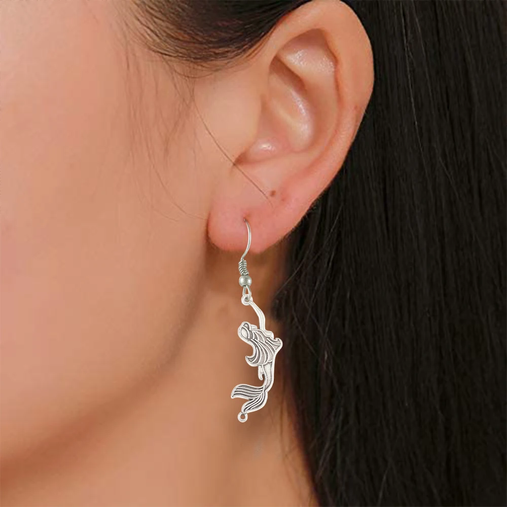 100pcs Mixed Antique Silver Sea Life Charms Marine Sea Animal Charms Tibetan Mermaid Charms for Jewelry Making Crafts Bulk