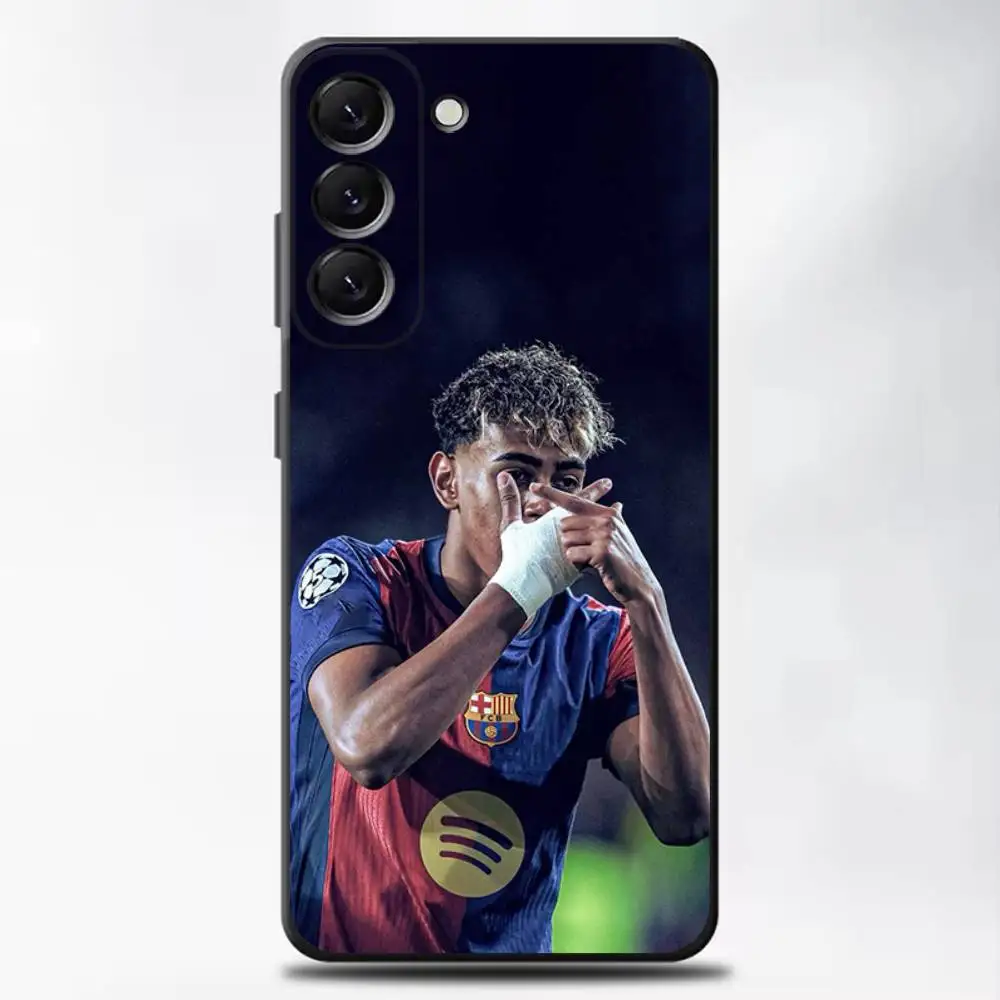 Enhanced Black Soft Shell Phone Case by L-Lamine