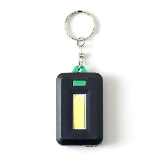  Multifunctional Portable Light Mini Glare COB Keychain Light USB Rechargeable Flashlight Emergency Lamps Outdoor Camping Light 
