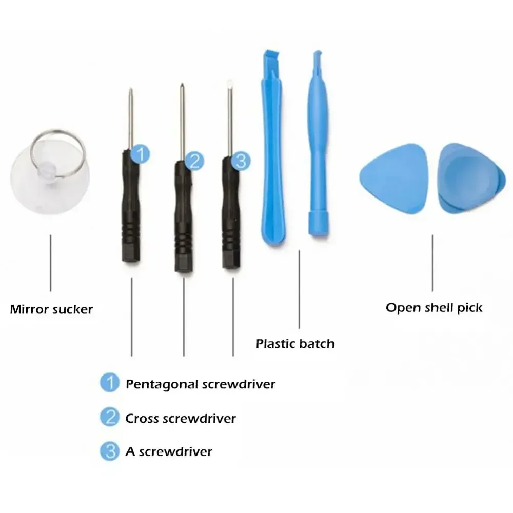 11 In 1/8 In 1 Mobile Phones Opening Screen Pry Tools Repair Kit Mini Screwdrivers Telephone Tools Set for IPhone Samsung HTC