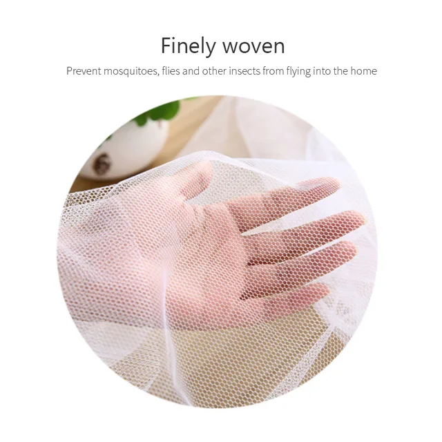 Anti Fly Mosquito Net Window Screen Mesh Adhesive Mosquito Insect Flying Bug Net Curtains Kitchen Windows Home Fine Protector 4