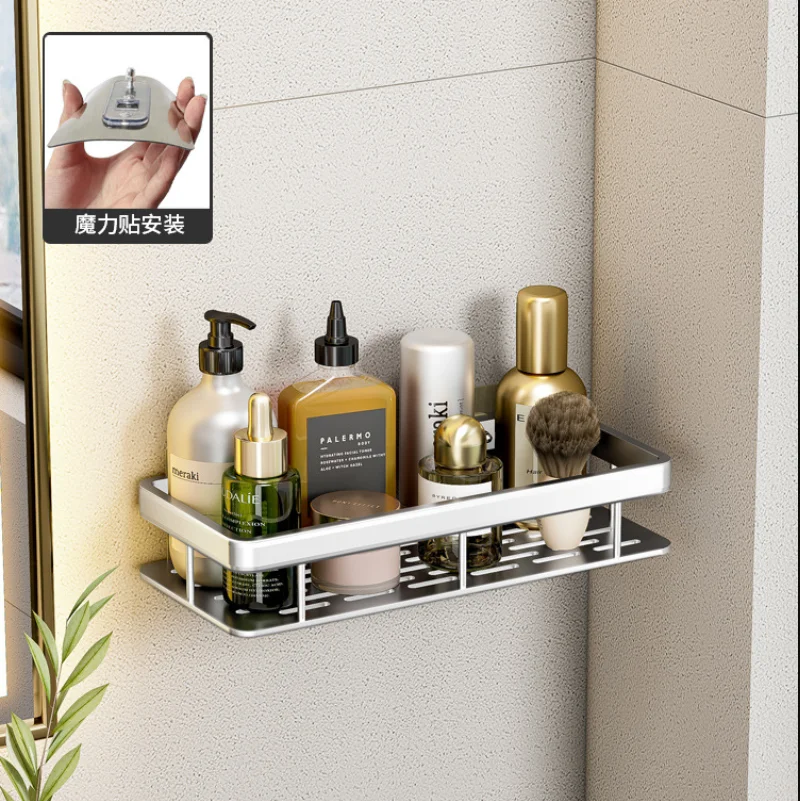 Bathroom Shelf No-drill Wall Mounted Corner Shelves Shower Storage Rack  Holder for WC Shampoo Organizer Bathroom Accessories - AliExpress