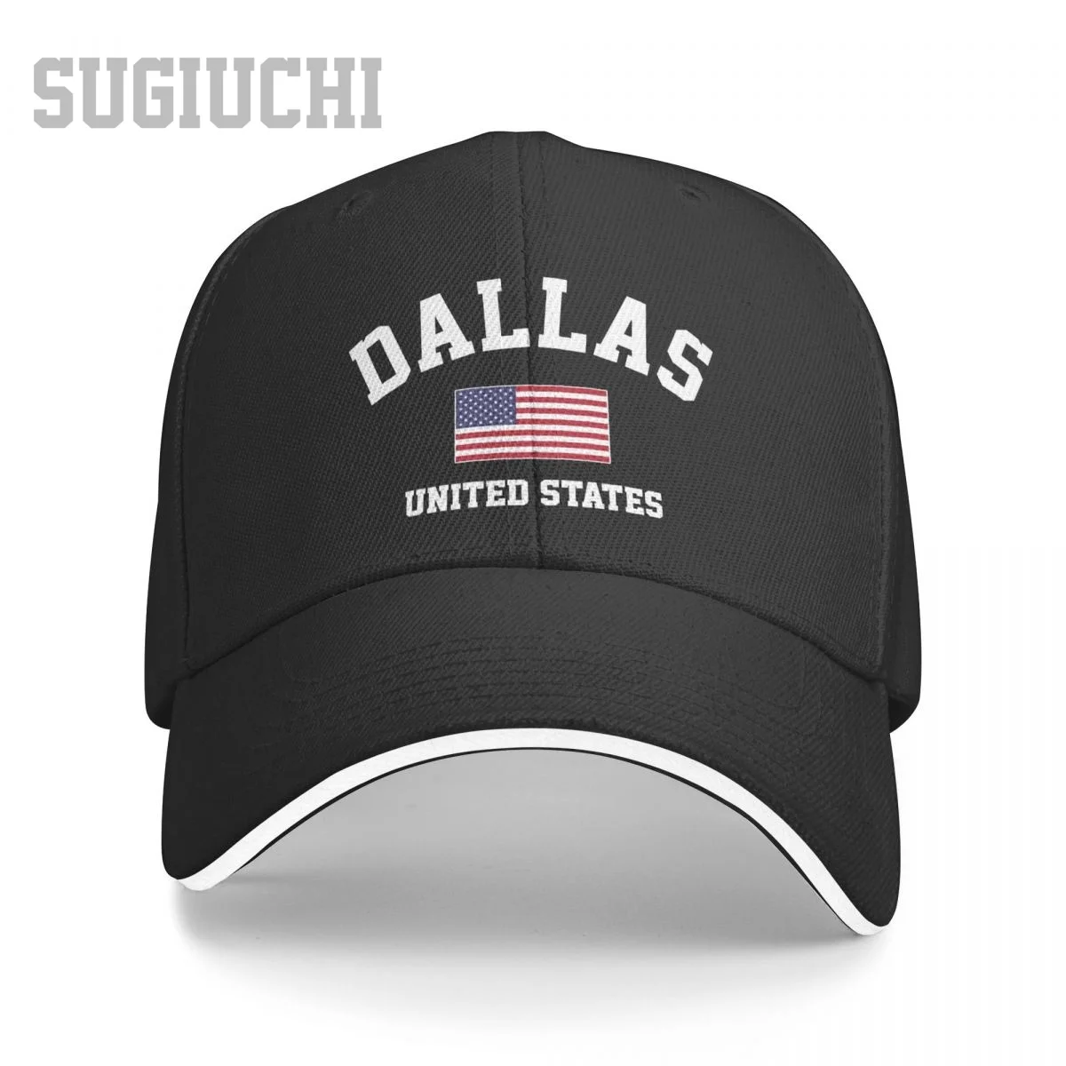 

Unisex Sandwich Dallas Of USA United States City Baseball Cap Men Women Hip Hop Caps Snapback Golf Hat Fishing