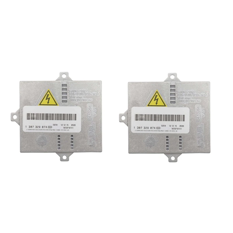 

2X For 02-07-BMW E46 E63 E64 650I 330Ci M3 X3 Xenon Ballast HID Headlight Bulb Control Unit Computer Module