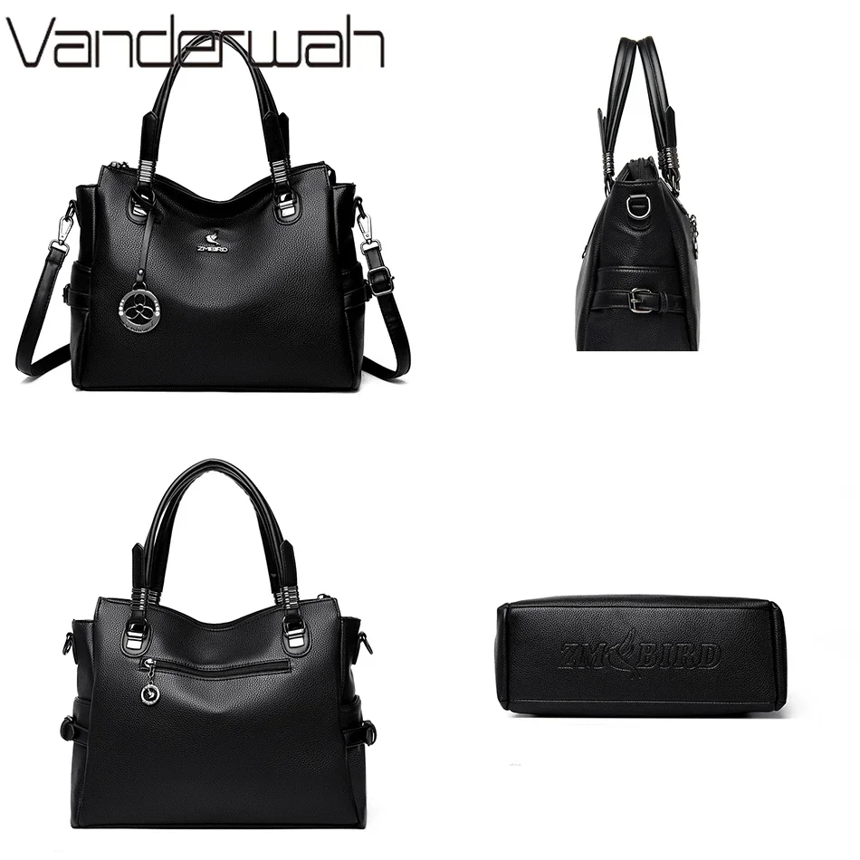 Women Leather Shoulder Bag Crossbody Bag Handbag