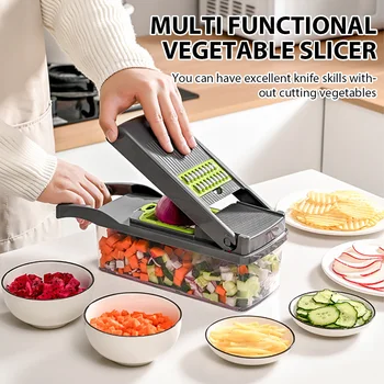 Multifunctional Vegetable Chopper Slicer Dicer 1