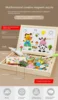 Montessori Baby Sketchpad Magnetic Collage Boy Early Childhood Toy Children Drawing Game Girl 3 Years 5 Holiday Gift Birthday 4