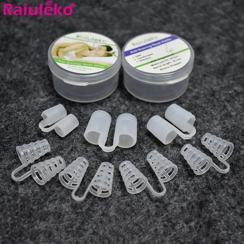 Anti Snoring Comfortable Silicone Boxed Breathable Nose Clip Sleep Aid Nasal Dilators Stop Snoring Healthy Sleep Breathe Easily stop snoring nose clip nasal breathing dilator stop snoring