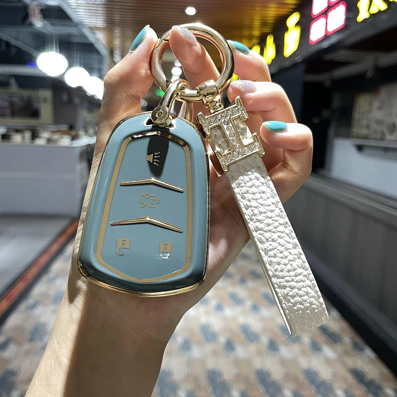 Cover Chiave/telecomando per Cadillac XT5 XT4 CT6 XT6 ATS XTS 10 Cover Chiave/telecomando per Cadillac XT5 XT4 CT6 XT6 ATS XTS - Sfd7cb68ed17c4122b3e06b56058ad68cG