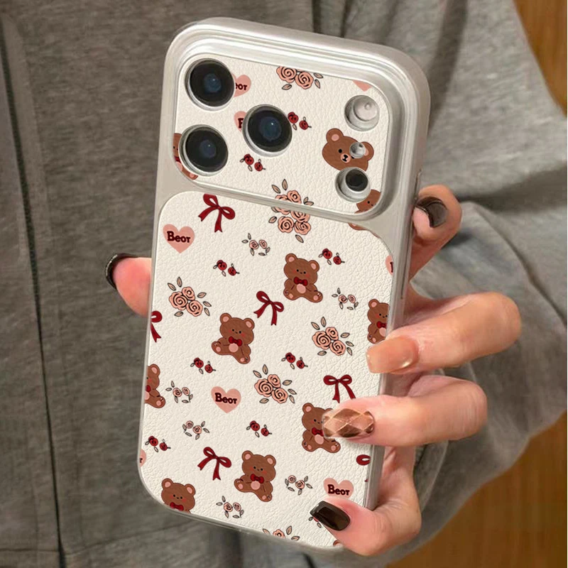 Adorable Pink Paw Polka Dots Cat Phone Case Cover