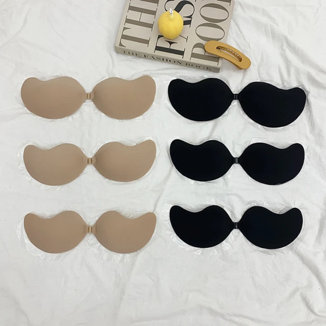 Auto-adesivo Silicone Push Up Bra, sem alças, sutiãs invisíveis