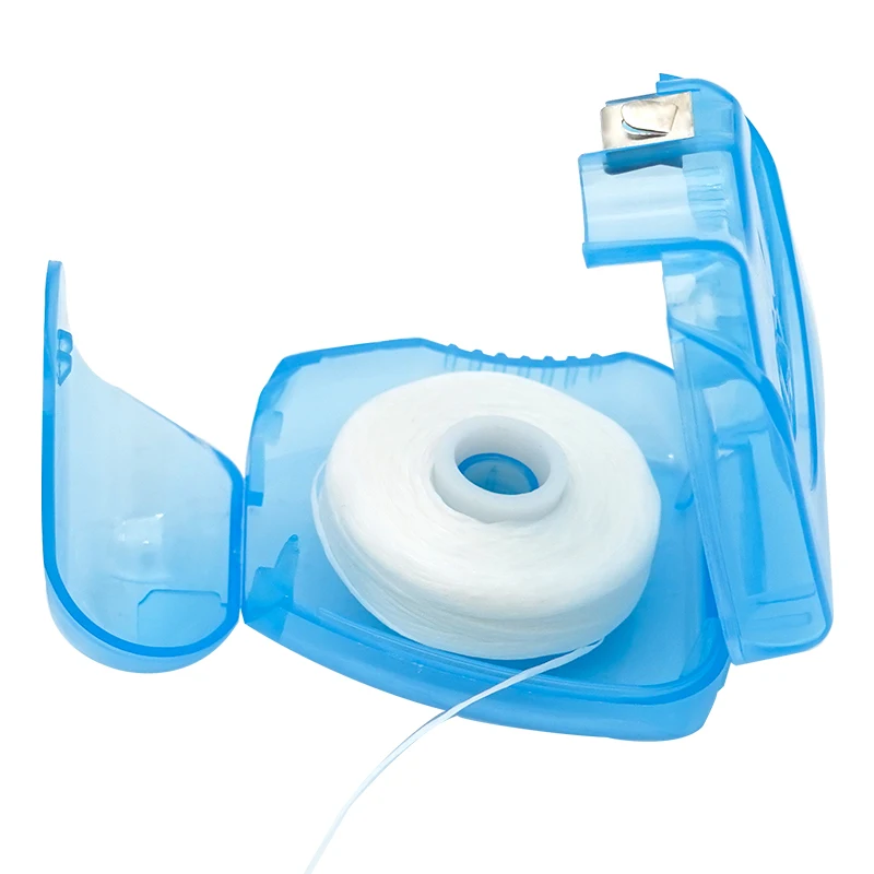 3PCS 50M/Roll Portable Dental Flosser Micro Wax Mint Flavored Floss Interdental Brush Teeth Stick Toothpicks Oral Hygiene