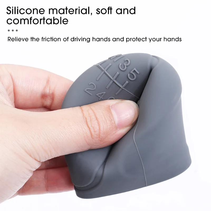 Universal Silicone Gear Shift Cover - Non-Slip Handle Protector