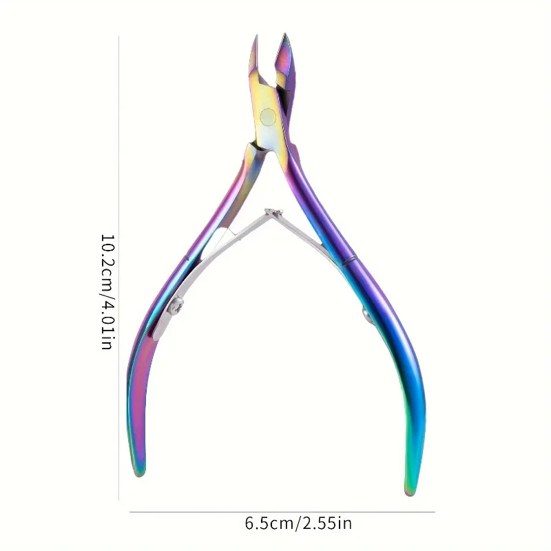 1Piece Cuticle Nipper Premium Stainless Steel Cuticle Trimmer for Manicure & Pedicure at Home/Spa/Salon