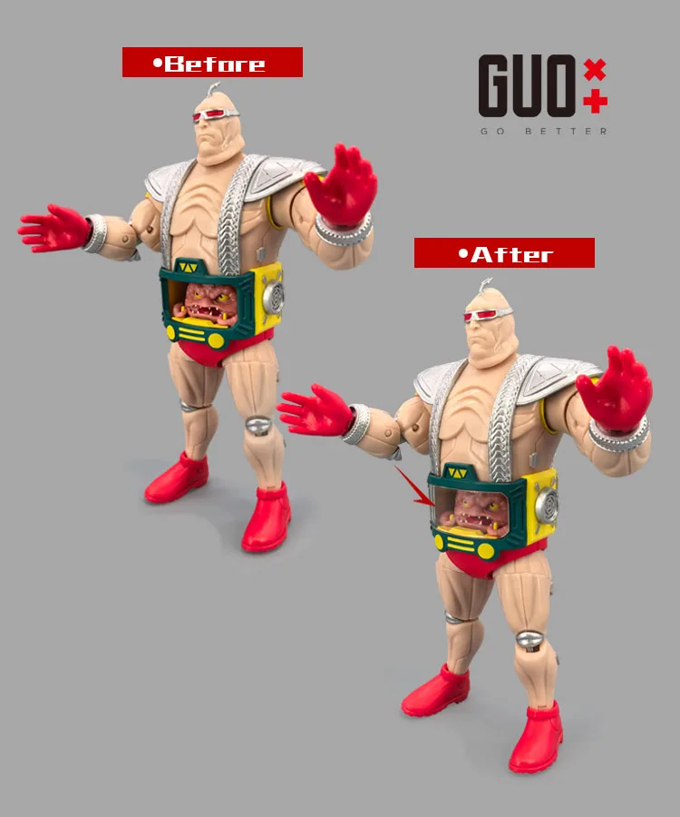3D DIY COCKPIT COVER Upgrade Kit For BST AXN KRANG -GO BETTER STUDIO Accessories