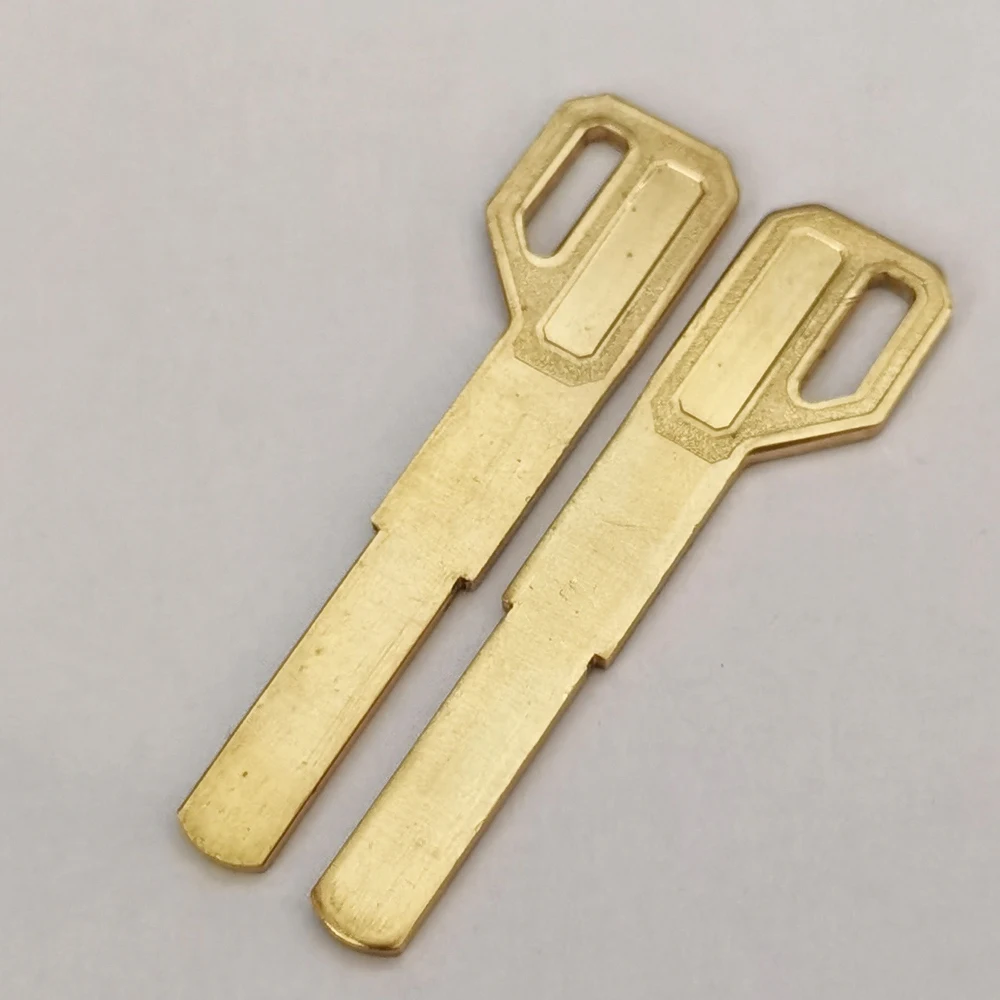 Lock Key Blanks Lock Cylinder Double Sided Flat Panel Padlock Key Blanks 10 pcs/lot