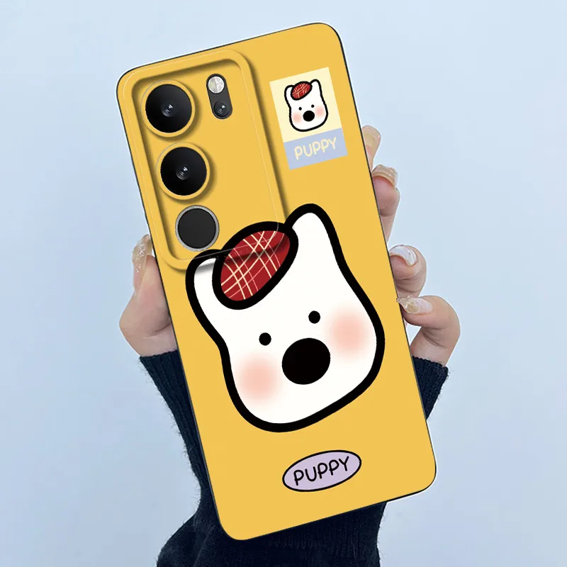 Cute Panda and Cats Silicone Soft Back Cover – Shockproof Casing