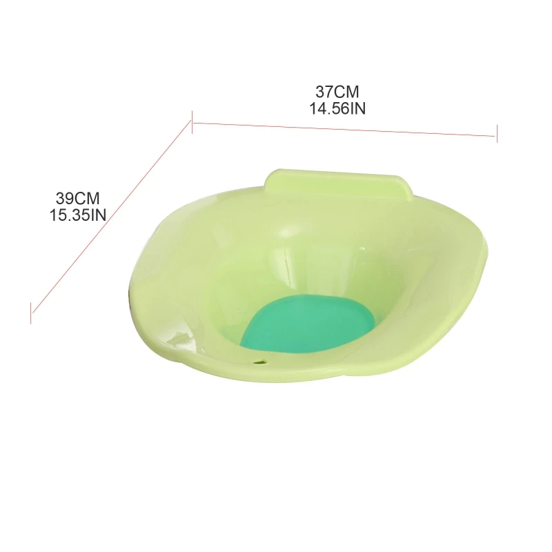 Women Bidet Without Squatting Ass Basin Portable Reusable Sitting Basins for Pregnant Hemorrhoid Therapy Sitz Bath Toilet Bidet