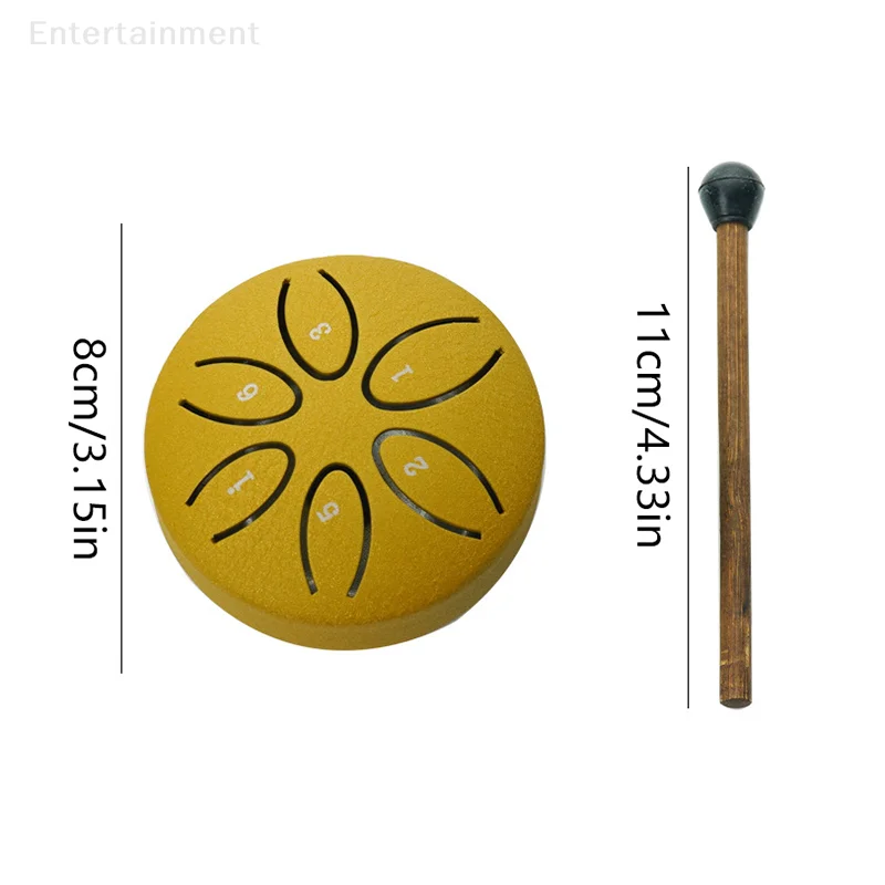 Rain Drum 6 Note Spirit Set Outside Garden Chakra