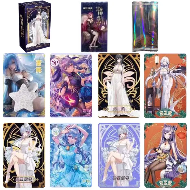 

Goddess Story Collection Cards Playing Board Games Carts Paper Toys For Kids Anime Gift Table Christmas Brinquedo