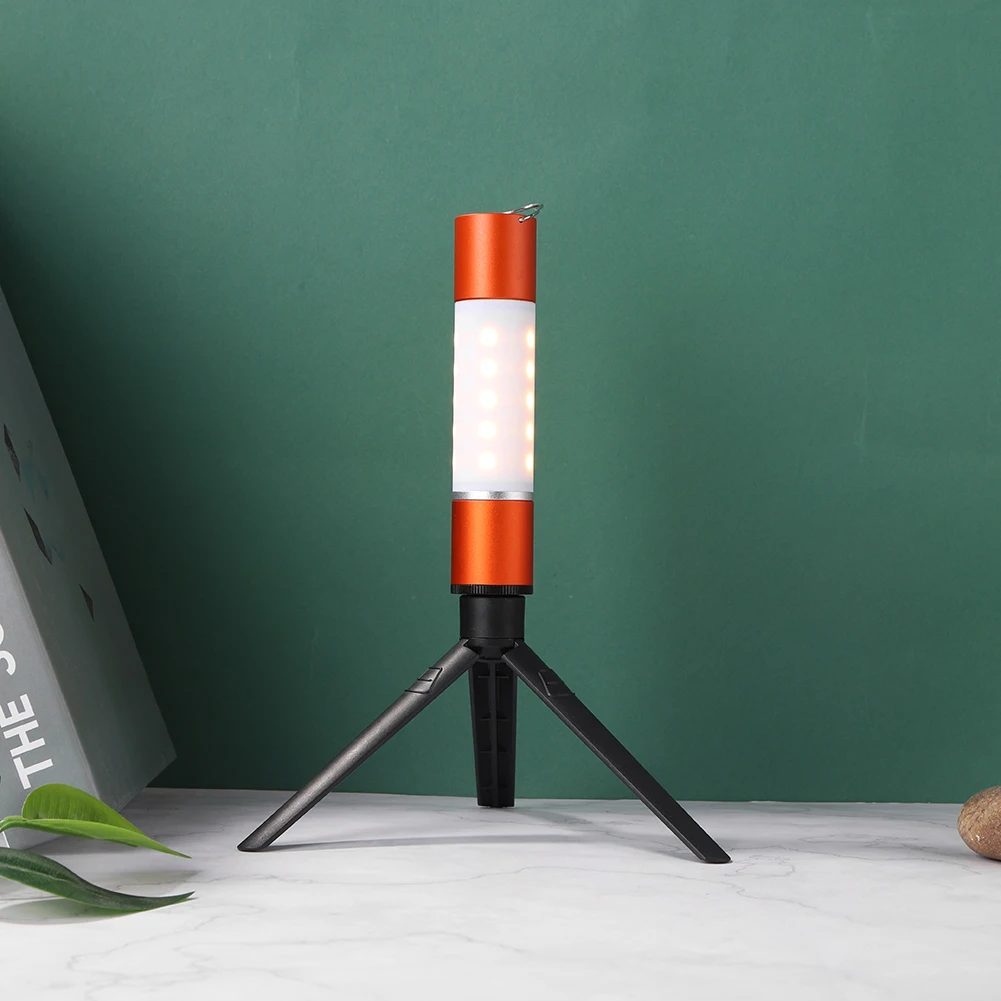 Multifunctional Rechargeable Telescopic Camping Flashlight