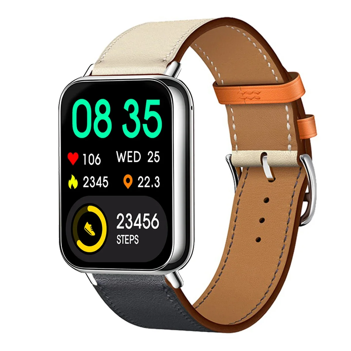 Premium Leather Smart Watch Replacement Wristband Bracelet