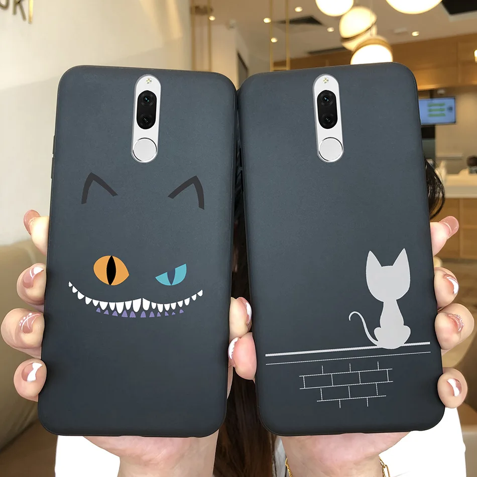 Cute Candy Matte Soft Silicone Phone Case for Huawei Nova 2i and Mate 10 Lite