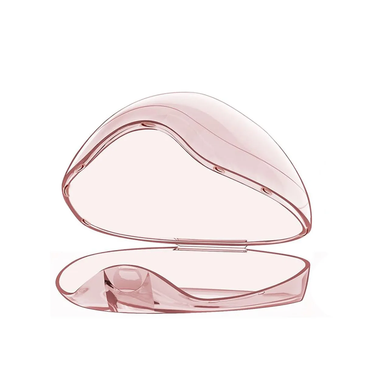 Premium Şeffaf Emzik Saklama Kutusu - Güvenli Kilit Kapaklı BPA İçermeyen Şeffaf Seyahat Emzik Tutucu, Bebek Temel Organizatör