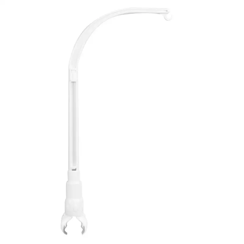

Baby Bed Bell Toy Holder ABS Plastic Hanging Baby DIY Crib Mobile Bed Bell Toy Holder Degree Rotate Arm Rattles Bracket