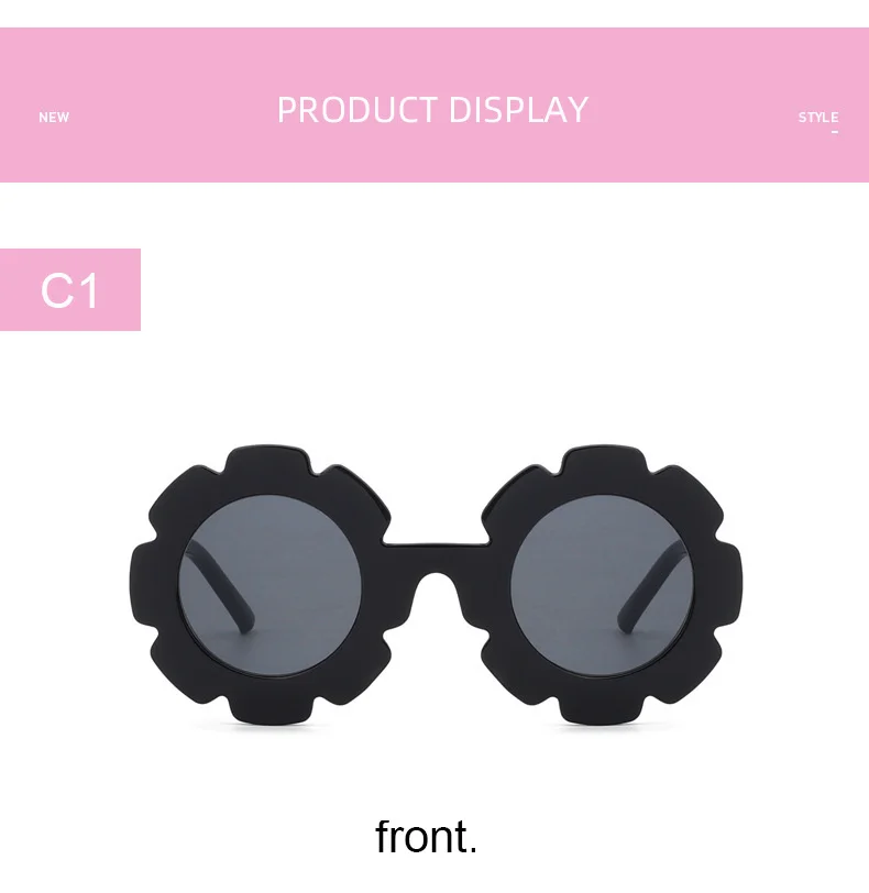 Free shipping   sunflower children's Sunglasses Cute Baby Flower Sunglasses cartoon fashion colorful children's petal glasses