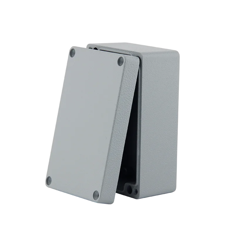 Cast aluminum junction box metal button box power aluminum alloy wire indoor and outdoor waterproof terminal electronic enclosure case electrical junction box electrical box electrical distribution box