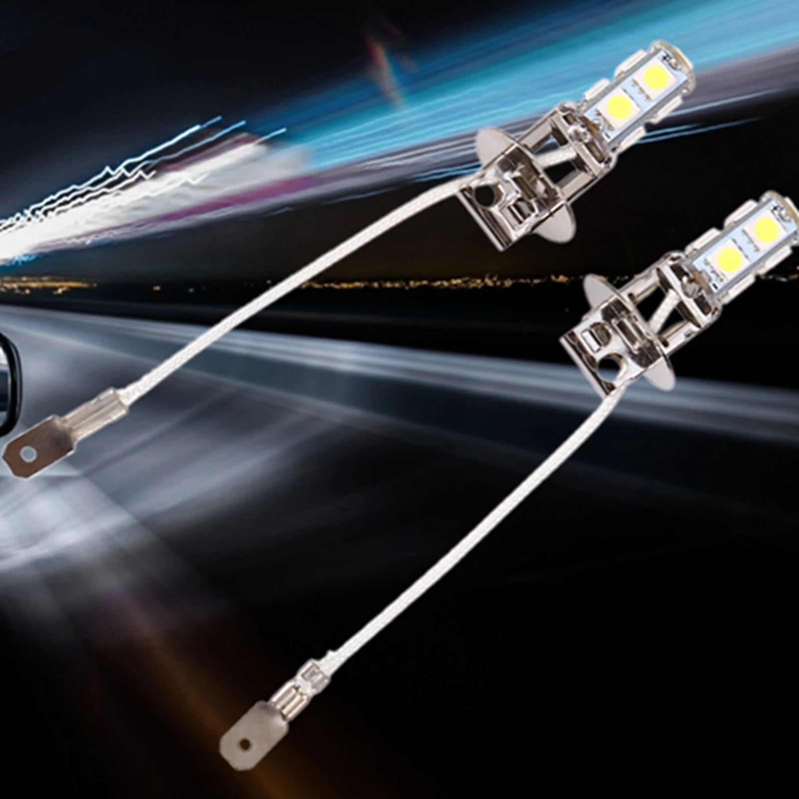 H3 5050 LED Bulbs DC12V Auto Car Fog Light 2Pcs led bulb led fog light led light fog and headlight bulbs