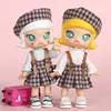 Ob11 Doll Kindergarten Set Grid Clothes School Uniform Hat Shirt Shorts For Obitsu11, Gsc, Molly, P9, Ymy, 1/12bjd Toy 2