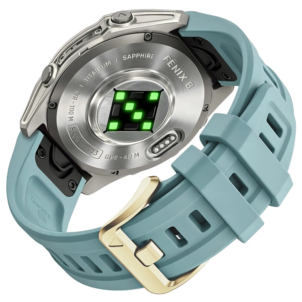 Versatile QuickFit 20mm Silicone Outdoor Sports Bracelet