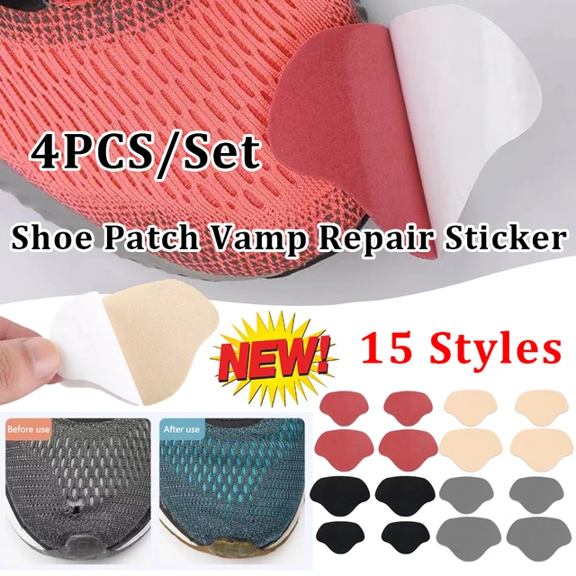 6pcs/pack Shoe Patch Insoles Protective Heel Self Adhesive Anti Wear Foot  Care For Holes Sticker Lined Vamp Repair Sneaker - AliExpress