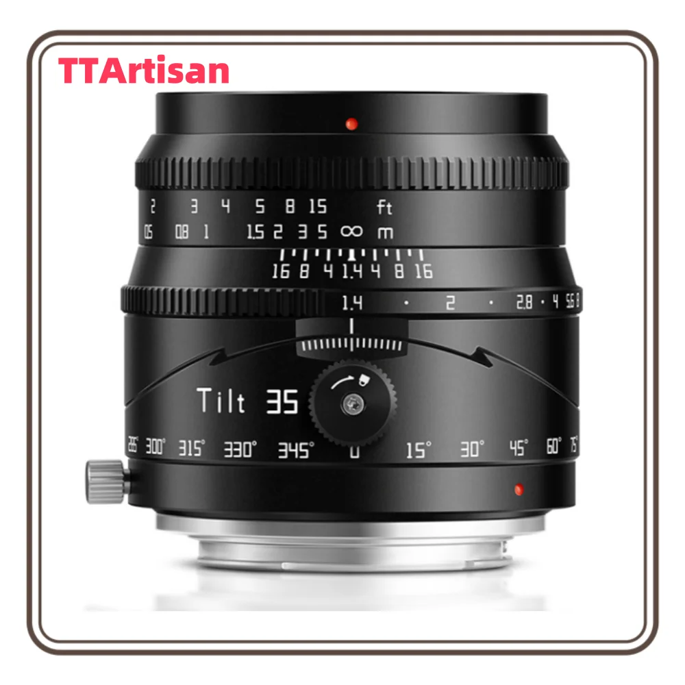 TTArtisan 35mm f1.4 単焦点 SONY Eマウント APS-C TTARTISAN 35mm F1.4 チルトレンズ APS-C 大口径 マニュアルフォーカス
