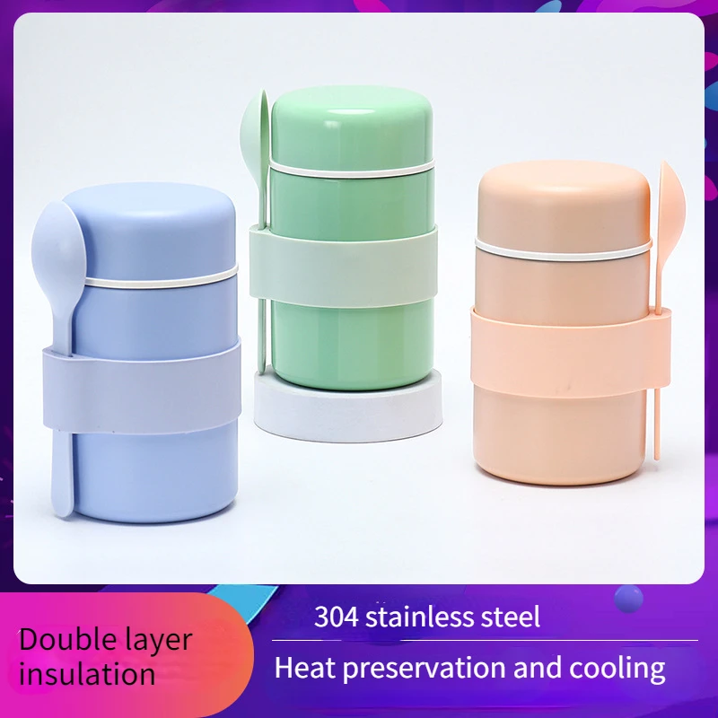 Thermos Lunch For Hot Food Kids 24 Hours Stainless Steel Themo