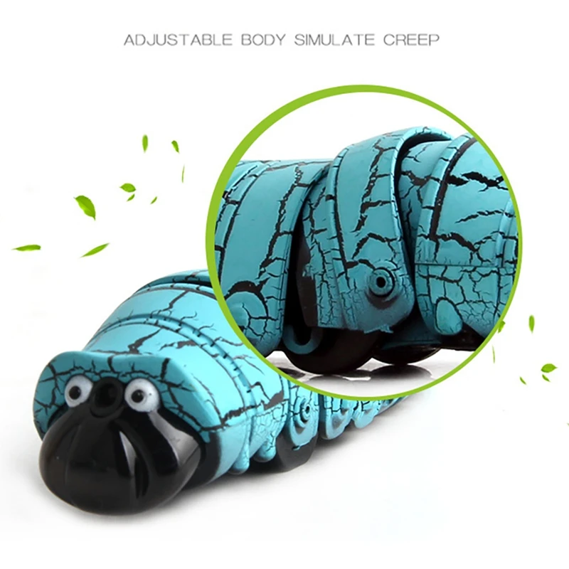 Infrared Remote Control Caterpillar Toy Funny Rc Animal Toy Novelty Gaggle Toy Tricky Toys Reptile Insect Electric 6