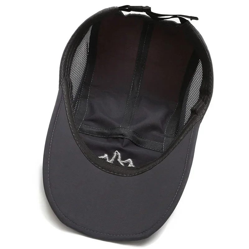 Men Women Sports Hat Quick-drying Mesh Sunshade Baseball Cap UV Protection Outdoor Cycling Camping