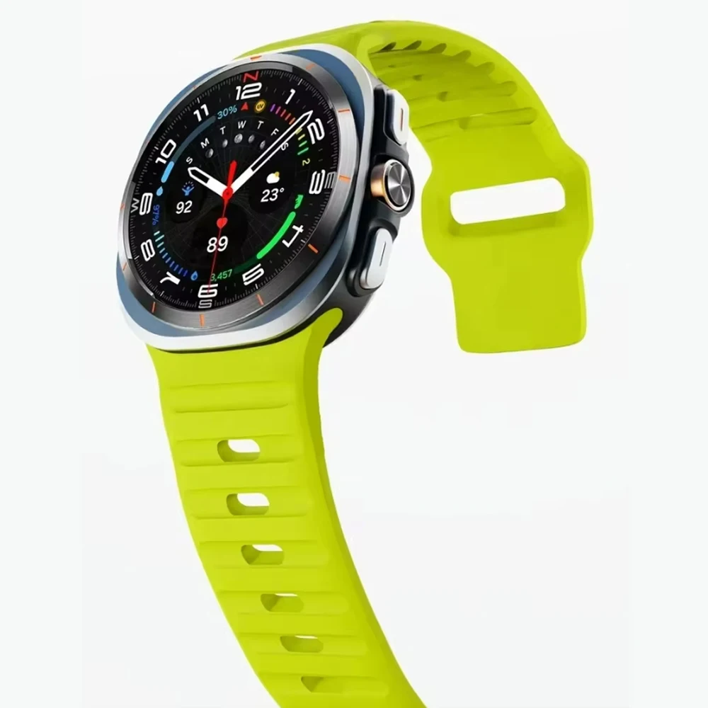 Premium Sport Silicone Band – Ultra Series 47mm, No-Gap Design Bracelet Accessory