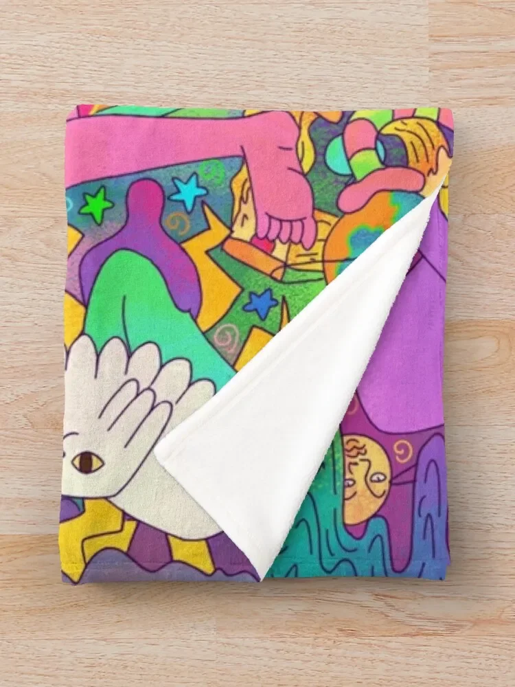 Midnight Gospel Trippy Throw ���, ���Ÿ� �����̳� ��� ����, ������ ����, ���� ��Ʈ, ���� ���