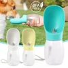 Portable Dog Cat Water Bottle Outdoor Leak Proof Travel Water Dispenser Lightweight Pets Drinking Supply for Hiking Walking
