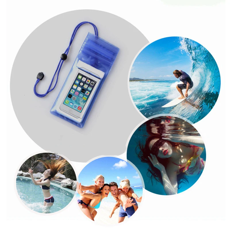 Universal Waterproof Bag for SUP Surfboards - Transparent Underwater Protective Phone Case