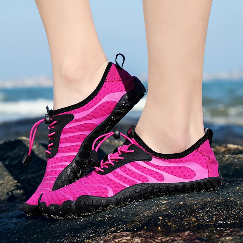 35-46# Unisex Gym Footwaer Couples Vacation Beach Game Aqua Shoes Men Squat Fitness Shoes Women Large Size Yoga water shoes aqua shoes