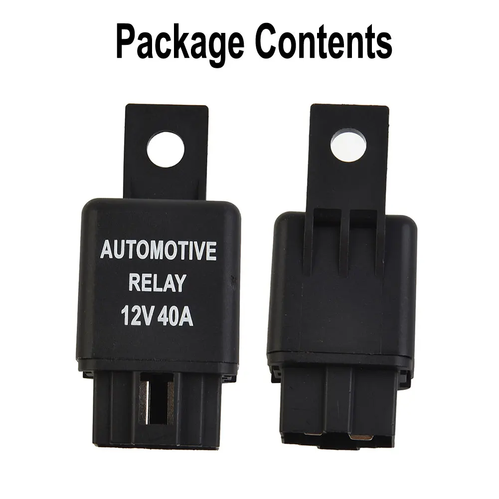 

Replacement Car Relay For fog lights For stereo Part 1pcs DC 12V 40A Automotive 4-Pin SPST Accessory High Quality