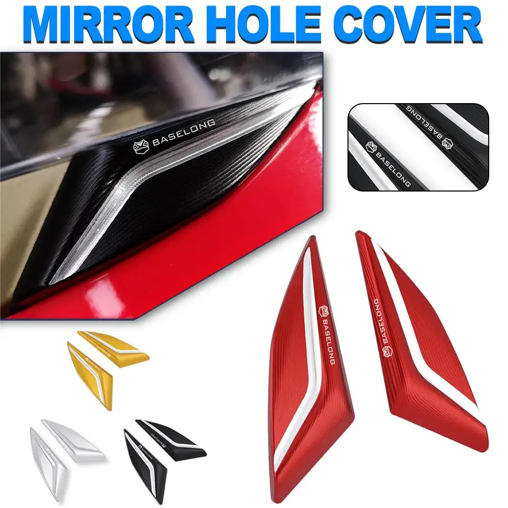 

2024 Motorcycle Parts For DUCATI PANIGALE V2 V4 V4S V4R Accessories Mirror Hole Cap Cover Block Off Protiction Fairing Guard