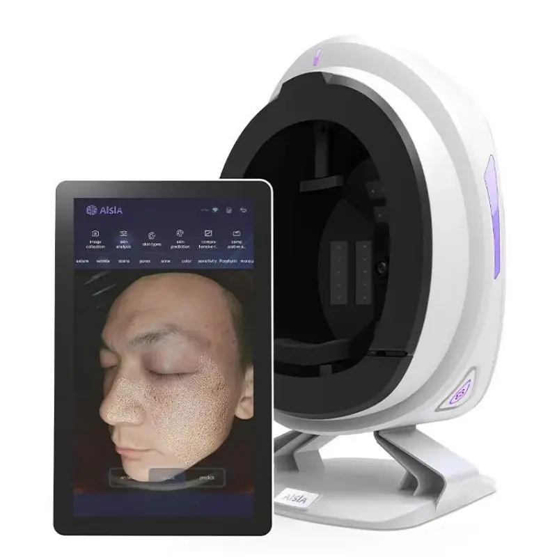 2024 Newest 3D Skin Diagnosis System 36 Million Pixels Facial Analysis Machine Skin Moisture Detection Analyzer Salon Use Device newest updated anti 820str radar detector 360 laser speed detection device